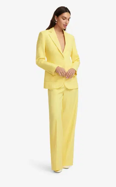 Leo Lin Elisha Tailored Wool-Blend Wide-Leg Pants | Thumbnail 3