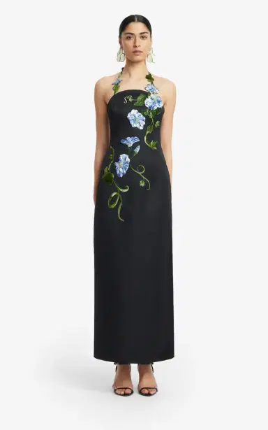 Leo Lin Ava Appliquéd Bustier Maxi Dress | Thumbnail 7