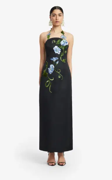 Leo Lin Ava Appliquéd Bustier Maxi Dress | Thumbnail 8