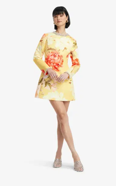 Leo Lin Aliza Embellished Mini Dress | Thumbnail 3