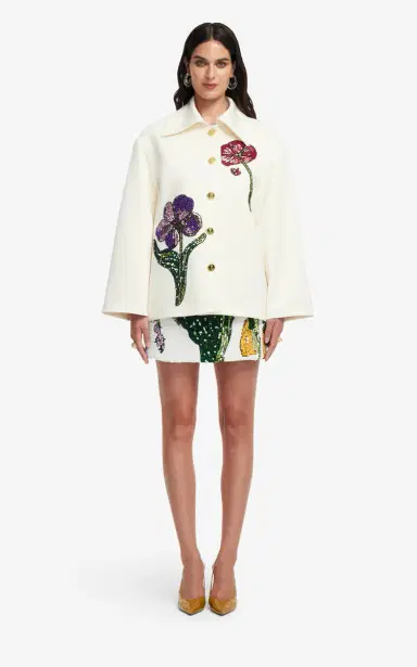 Leo Lin Leyna Embellished Jacket - Wildflowers | Thumbnail 2