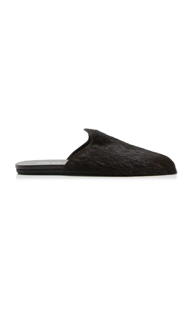 Prada Pony Hair Mules