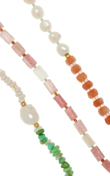Lizzie Fortunato Cabana Necklace In Cactus Rose | Thumbnail 5