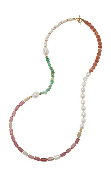 Lizzie Fortunato Cabana Necklace In Cactus Rose | Thumbnail 6