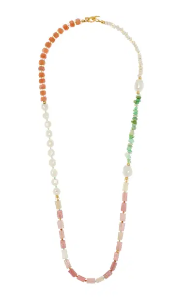 Lizzie Fortunato Cabana Necklace In Cactus Rose | Thumbnail 7