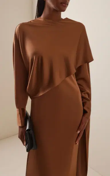 Heirlome Exclusive Carmen Silk Maxi Cape Dress | Thumbnail 3 Heirlome Exclusive Carmen Silk Maxi Cape Dress | Thumbnail 3