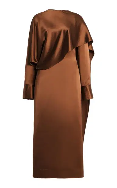 Heirlome Exclusive Carmen Silk Maxi Cape Dress | Thumbnail 7 Heirlome Exclusive Carmen Silk Maxi Cape Dress | Thumbnail 7