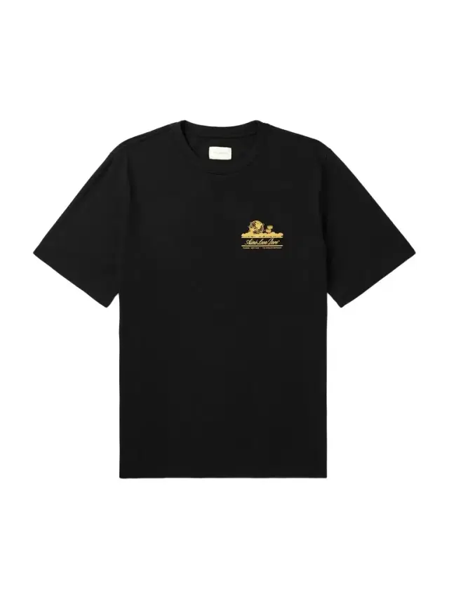 Unisphere Logo-Print Cotton-Jersey T-Shirt - Men Unisphere Logo-Print Cotton-Jersey T-Shirt - Men