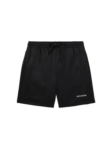 Aimé Leon Dore Straight-Leg Logo-Print Mesh Shorts - Men | Thumbnail 1