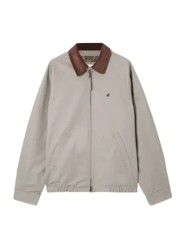 Corduroy-trimmed Embroidered Cotton-twill Jacket