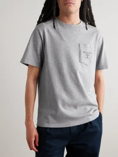 Aimé Leon Dore Clothier Logo-Print Cotton-Jersey T-Shirt - Men | Thumbnail 3