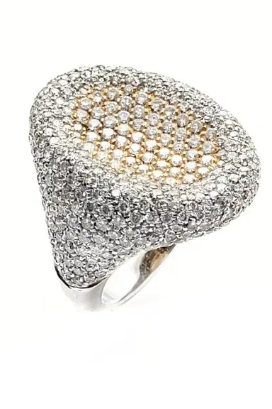 ANDREOLI Diamond Shield Ring | Thumbnail 1