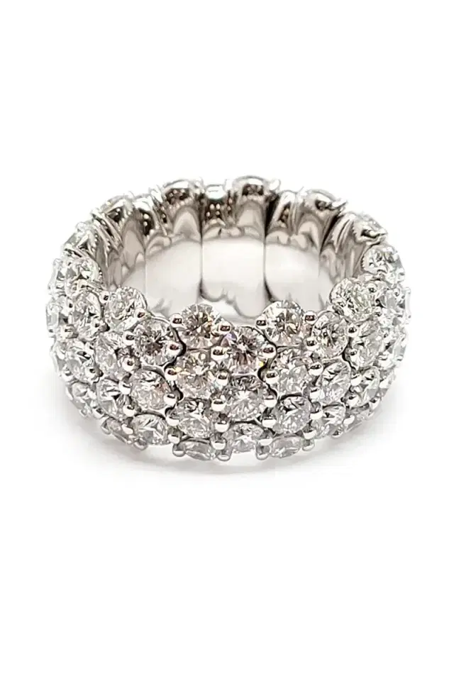 ANDREOLI Diamond Stretch Ring