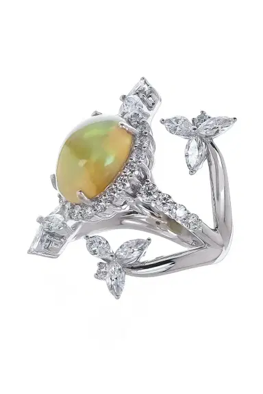 YEPREM Opal Diamond Reign Supreme Ring | Thumbnail 5