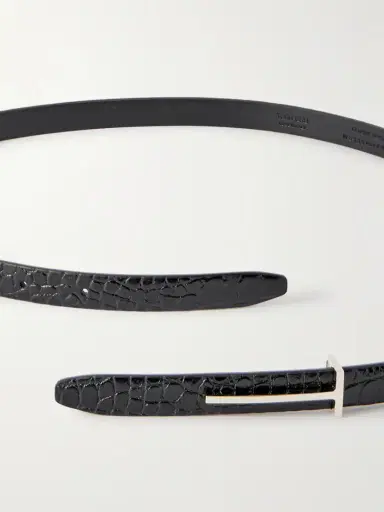Tom Ford Croc-effect Leather Belt | Thumbnail 3