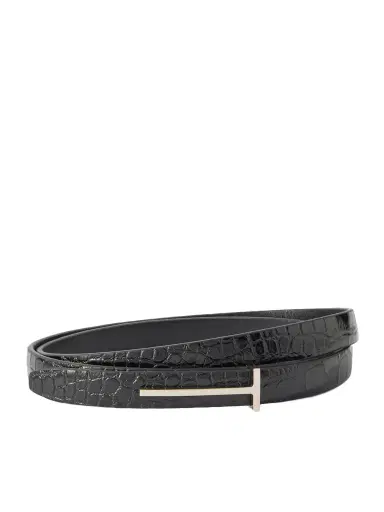 Tom Ford Croc-effect Leather Belt | Thumbnail 1