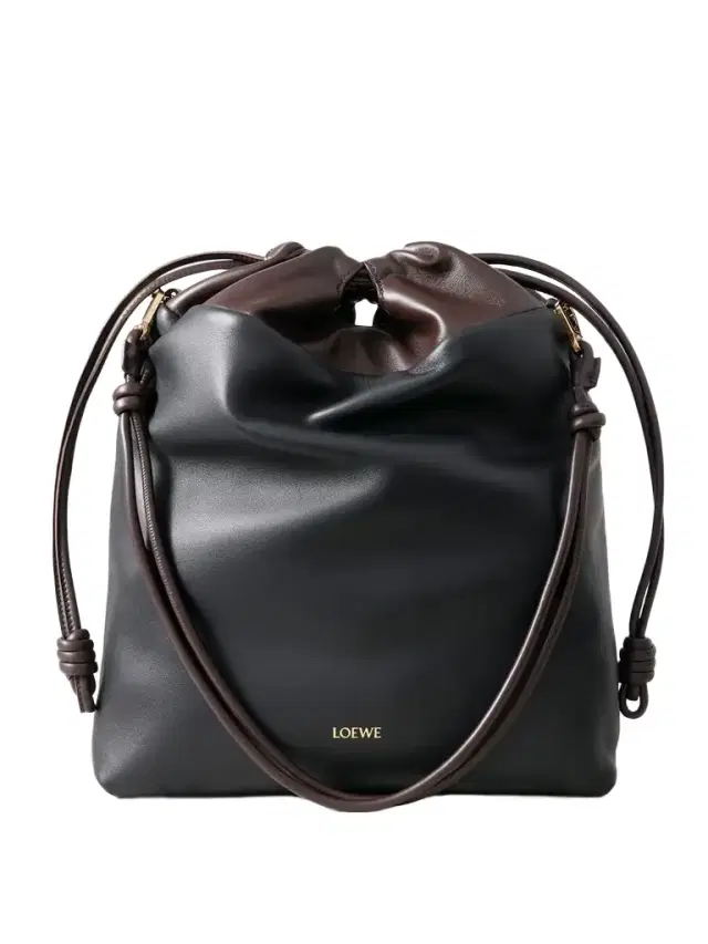 Flamenco Two-tone Leather Tote