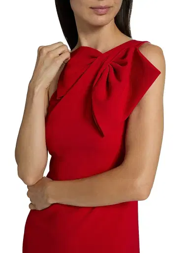 SACHIN & BABI Women's Cosette Bow Crêpe One-Shoulder Gown | Thumbnail 6 SACHIN & BABI Women's Cosette Bow Crêpe One-Shoulder Gown | Thumbnail 6