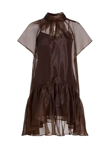 Simkhai Women's Beaux Tiered Minidress | Thumbnail 1 Simkhai Women's Beaux Tiered Minidress | Thumbnail 1