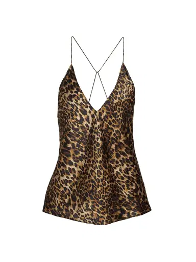 Nili Lotan Women's Emile Leopard-Print Silk Charmeuse Cami - Vintage Leopard Print | Thumbnail 1 Nili Lotan Women's Emile Leopard-Print Silk Charmeuse Cami - Vintage Leopard Print | Thumbnail 1
