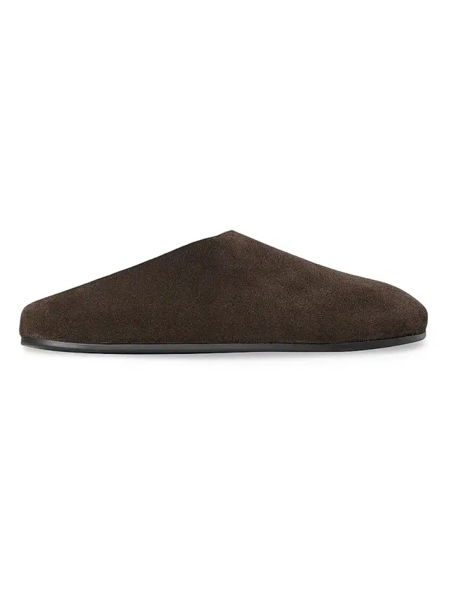 Women's Hudson Suede Mules - Lacquer Brown