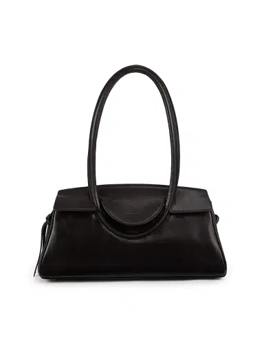 Staud Women's Maude Leather Shoulder Bag - Espresso | Thumbnail 1 Staud Women's Maude Leather Shoulder Bag - Espresso | Thumbnail 1