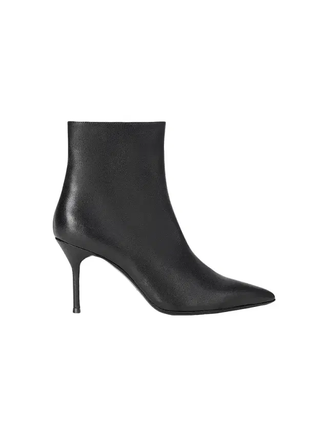 Staud Women's Sebastian 80MM Leather Ankle Boots - Black