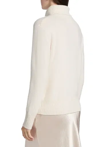 Lisa Yang Women's Maisie Cashmere Regular-Fit Polo Sweater - Cream | Thumbnail 5 Lisa Yang Women's Maisie Cashmere Regular-Fit Polo Sweater - Cream | Thumbnail 5