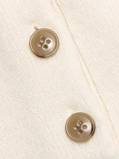 Lisa Yang Women's Maisie Cashmere Regular-Fit Polo Sweater - Cream | Thumbnail 7 Lisa Yang Women's Maisie Cashmere Regular-Fit Polo Sweater - Cream | Thumbnail 7