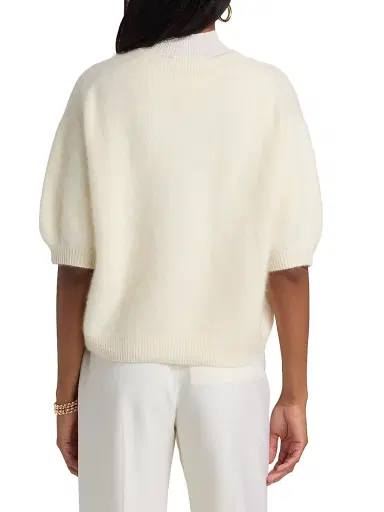 Lisa Yang Women's Juniper Cashmere Crop Sweater | Thumbnail 5 Lisa Yang Women's Juniper Cashmere Crop Sweater | Thumbnail 5