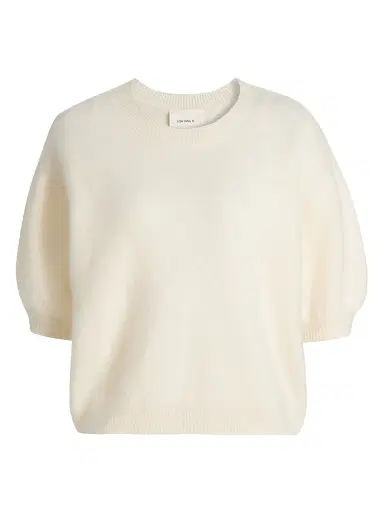 Lisa Yang Women's Juniper Cashmere Crop Sweater | Thumbnail 1 Lisa Yang Women's Juniper Cashmere Crop Sweater | Thumbnail 1