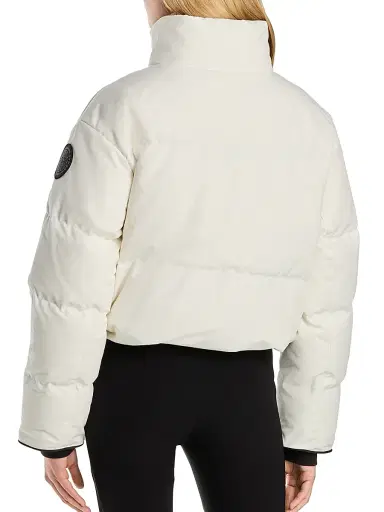 Canada Goose Women's Grandview Crop Jacket - North Star White Black - Size XS | Thumbnail 5