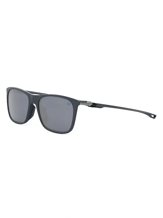 Men's 55MM Mini Vingt Sept Rectangular Sunglasses - Blue Men's 55MM Mini Vingt Sept Rectangular Sunglasses - Blue