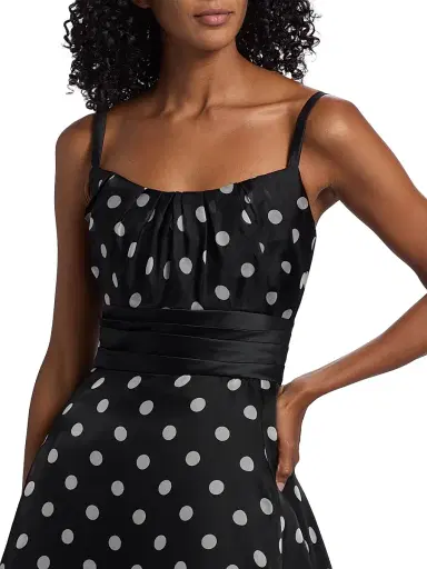 PAMELLA ROLAND Women's Polka Dot Organza Ballgown | Thumbnail 6 PAMELLA ROLAND Women's Polka Dot Organza Ballgown | Thumbnail 6