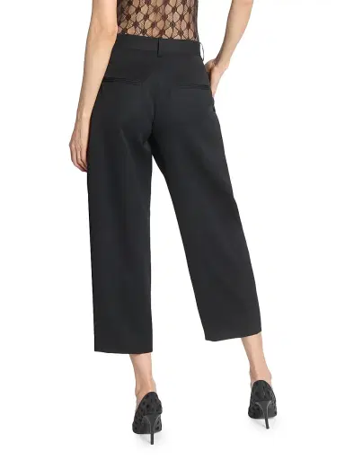 Isabel Marant Women's Janice Wool Crop Trousers - Black - Size 10 | Thumbnail 5 Isabel Marant Women's Janice Wool Crop Trousers - Black - Size 10 | Thumbnail 5