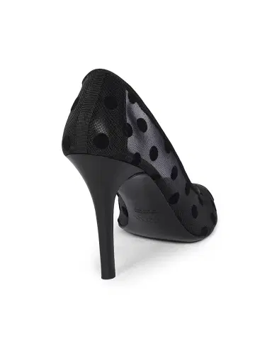 Isabel Marant Women's Pristy 90MM Polka-Dotted Mesh Pumps | Thumbnail 3