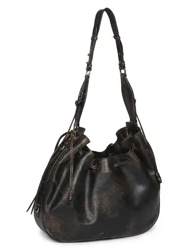 Isabel Marant Women's Bolton Leather Hobo Bag | Thumbnail 5