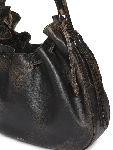 Isabel Marant Women's Bolton Leather Hobo Bag | Thumbnail 7