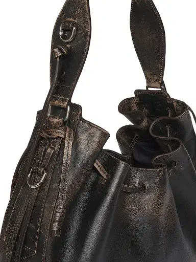 Isabel Marant Women's Bolton Leather Hobo Bag | Thumbnail 8