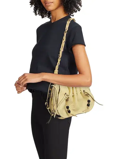 Isabel Marant Women's Bolton Leather Shoulder Bag | Thumbnail 3