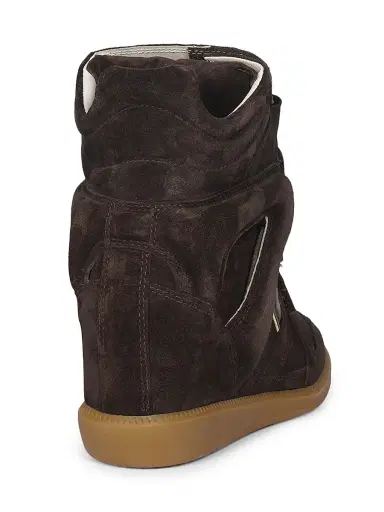 Isabel Marant Women's Bekett 50MM Suede High-Top Sneakers | Thumbnail 2