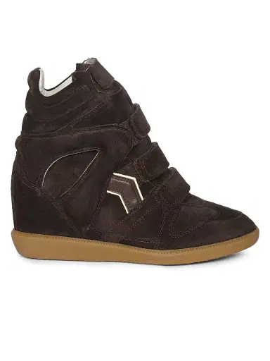 Isabel Marant Women's Bekett 50MM Suede High-Top Sneakers | Thumbnail 1