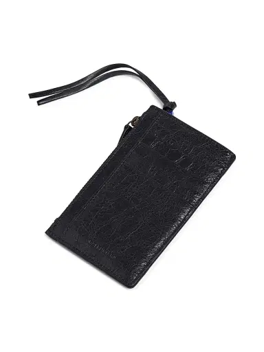 Balenciaga Women's Le City Long Coin and Card Holder - Black | Thumbnail 2