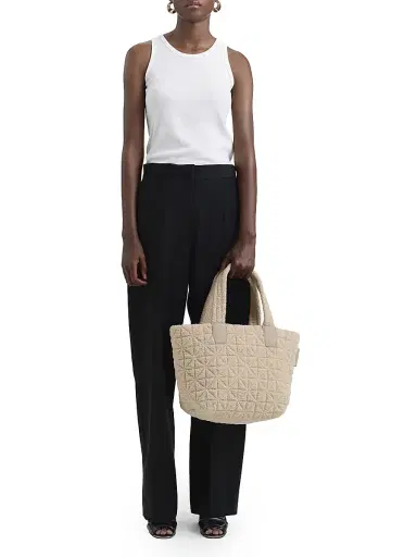 Vee Collective Women's Vee Small Sherpa Tote Bag | Thumbnail 2