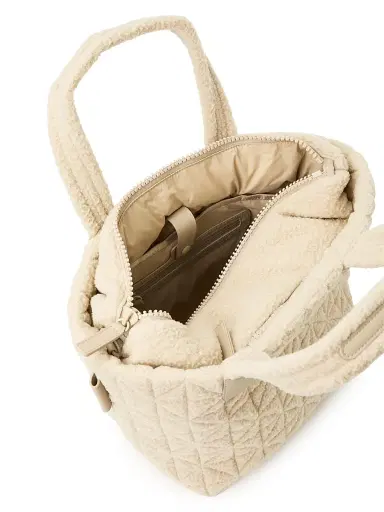 Vee Collective Women's Vee Small Sherpa Tote Bag | Thumbnail 6