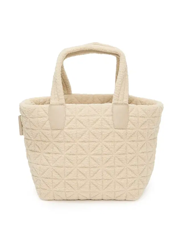 Vee Collective Women's Vee Sherpa Tote Bag - Cream Sherpa