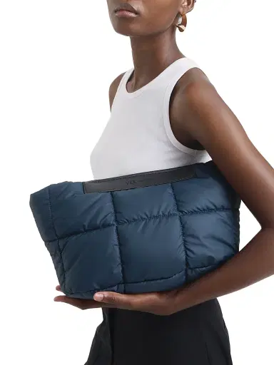 Vee Collective Women's Porter Basque Quilted Clutch - Deep Sea | Thumbnail 2 Vee Collective Women's Porter Basque Quilted Clutch - Deep Sea | Thumbnail 2