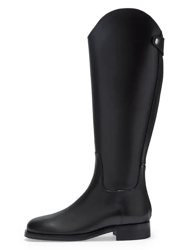 Aeyde Women's Hector Leather Knee-High Boots - Black