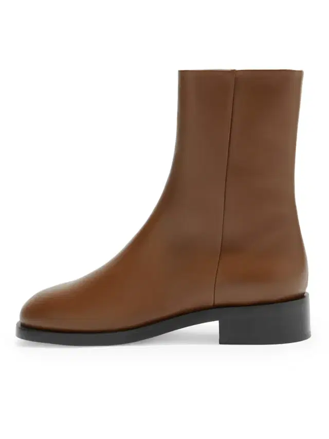 Aeyde Women's Vincent 2MM Leather Ankle Boots - Tobacco