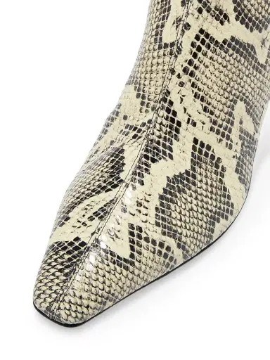 aeyde Women's Klea 40MM Snakeskin-Embossed Leather Knee-High Boots | Thumbnail 4 aeyde Women's Klea 40MM Snakeskin-Embossed Leather Knee-High Boots | Thumbnail 4